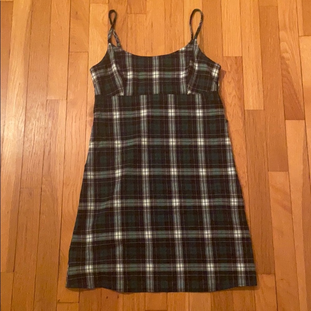 Green Plaid Brandy Melville Dress